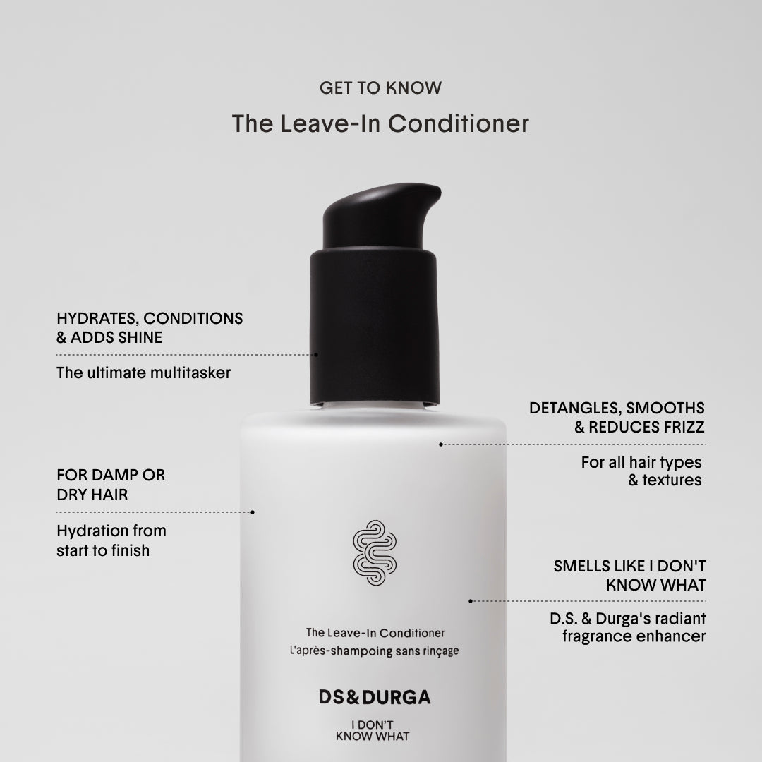 get to know the leave-in conditioner 