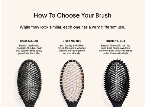 Choosing your brush