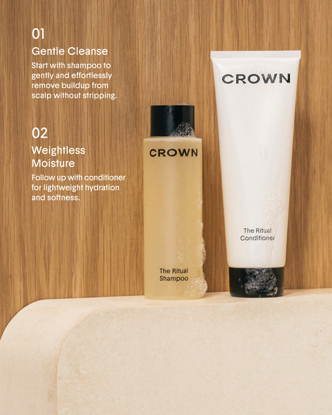 The Ritual Shampoo & Conditioner – Crown Affair