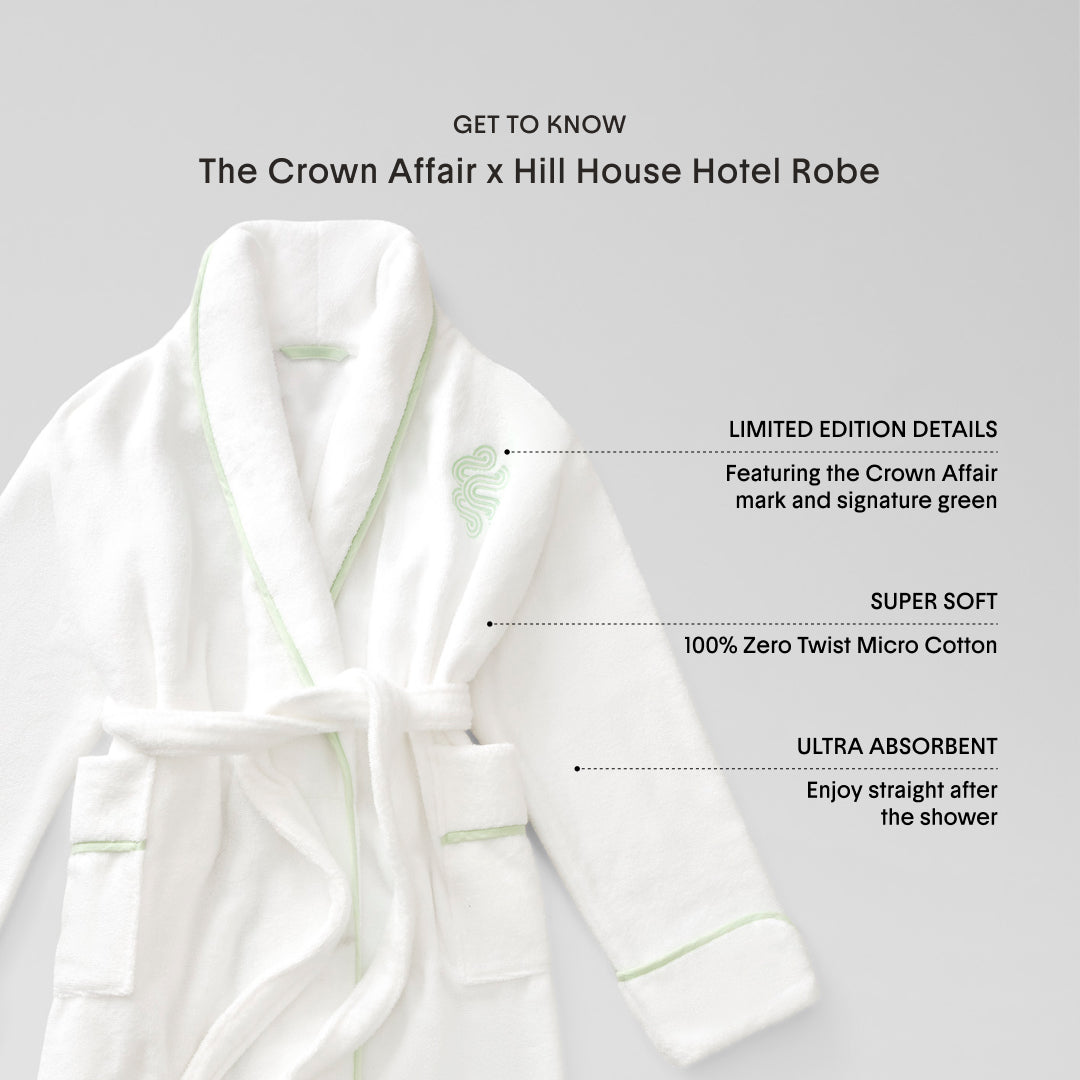 The Crown Affair x Hill House Hotel Robe